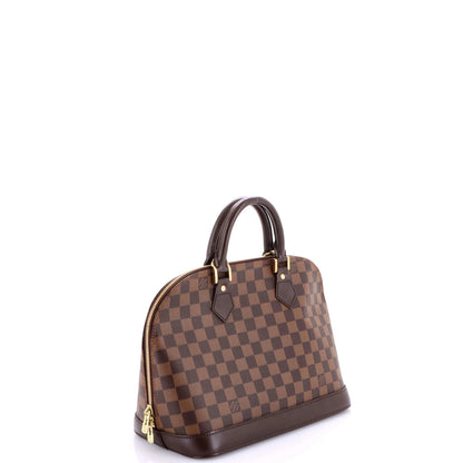 Louis Vuitton Vintage Alma Handbag Damier Pm