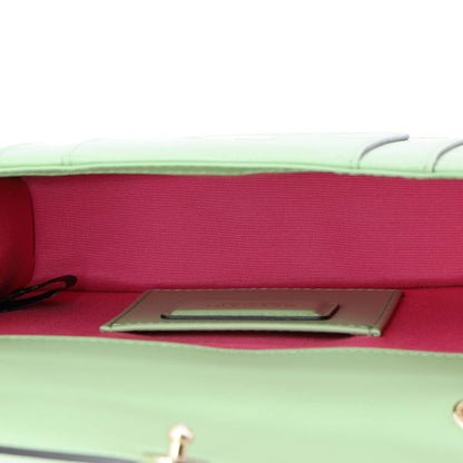 Bvlgari Serpenti Forever Square Shoulder Bag Leather Small