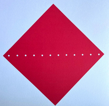 Lucio Fontana Lithograph Coa Signed In Pen