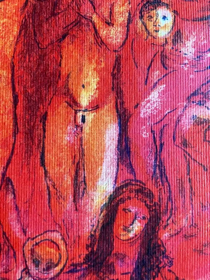 Marc Chagall Lithograph Coa Signed Hand Numbered Limited