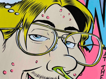 Nirvana Coop Poster Print (Silk Screen) - Original 1993