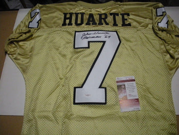 John Huarte Notre Dame Green Jsa/Coa Signed