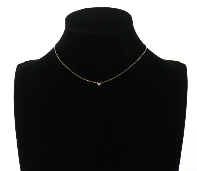 Tiffany&Co. Necklace Diamonds By The Yard Diamond 18K 750 Yellow Gold