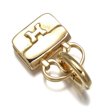 Hermes Pendant Constance Charm 18K 750 Yellow Gold