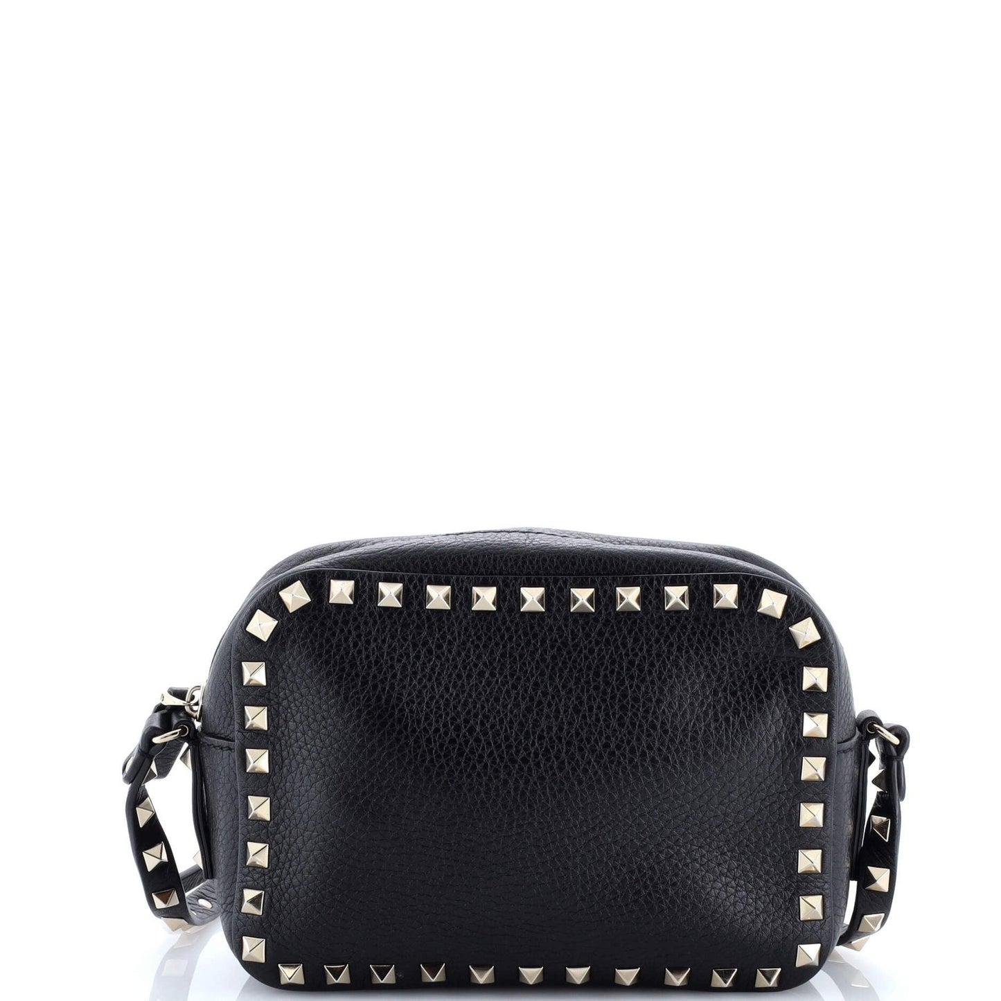 Valentino Garavani Rockstud Camera Crossbody Bag Leather