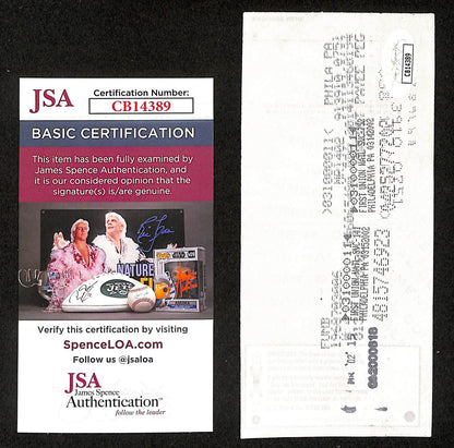 Johnny Unitas Hof Signed/Autographed 2002 Bank Check Baltimore Colts Jsa 199036