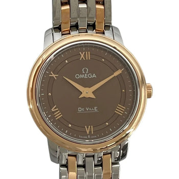 Omega De Ville Prestige 424.20.27.60.13.001 Brown Pg/Ss Quartz