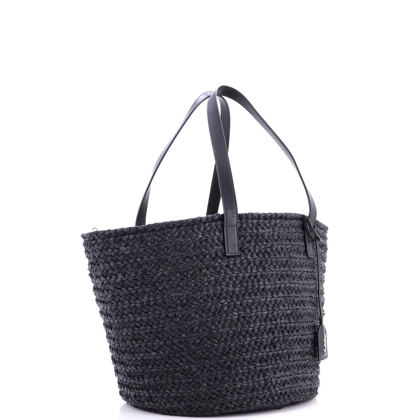 Saint Laurent Panier Basket Shopper Raffia Medium