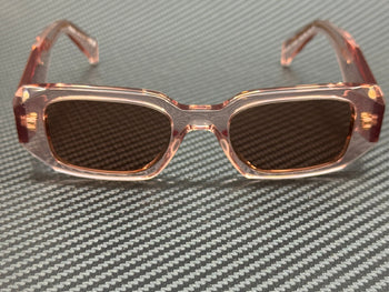 PRADA PR 17WS 19Q10D Transparent Peach Brown