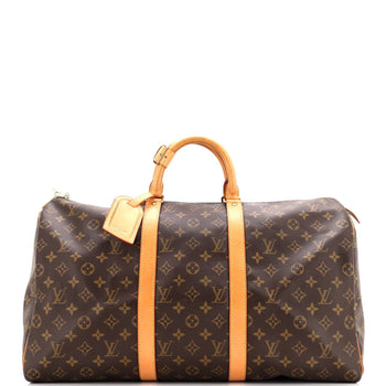 Louis Vuitton Keepall Bag Monogram Canvas 50