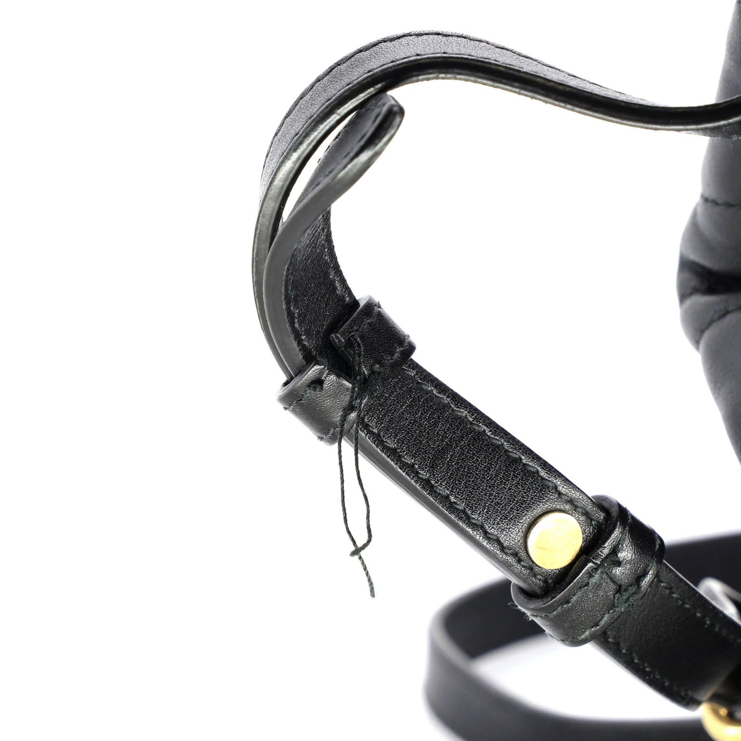 Gucci Gg Marmont Drawstring Backpack Matelasse Leather Mini