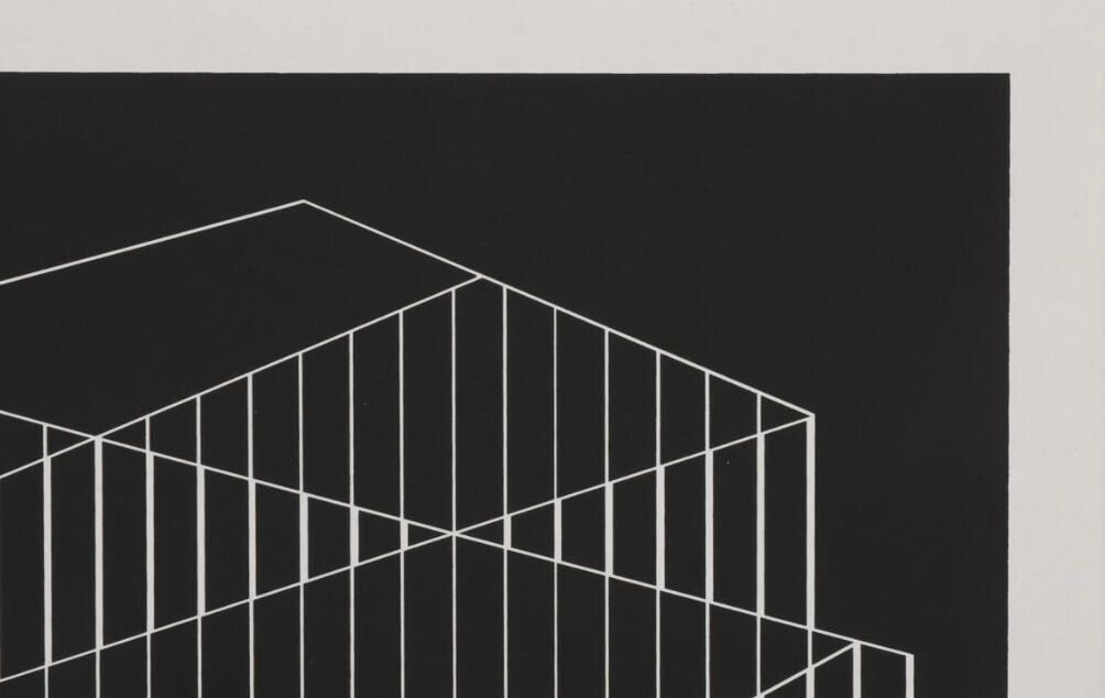 Josef Albers - Formulation : Articulation Serigraph Abstract Art Print Framed