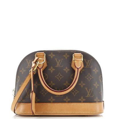 Louis Vuitton Alma Handbag Monogram Canvas Bb