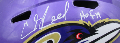 Ed Reed Hof Autographed Full Size Flash Replica