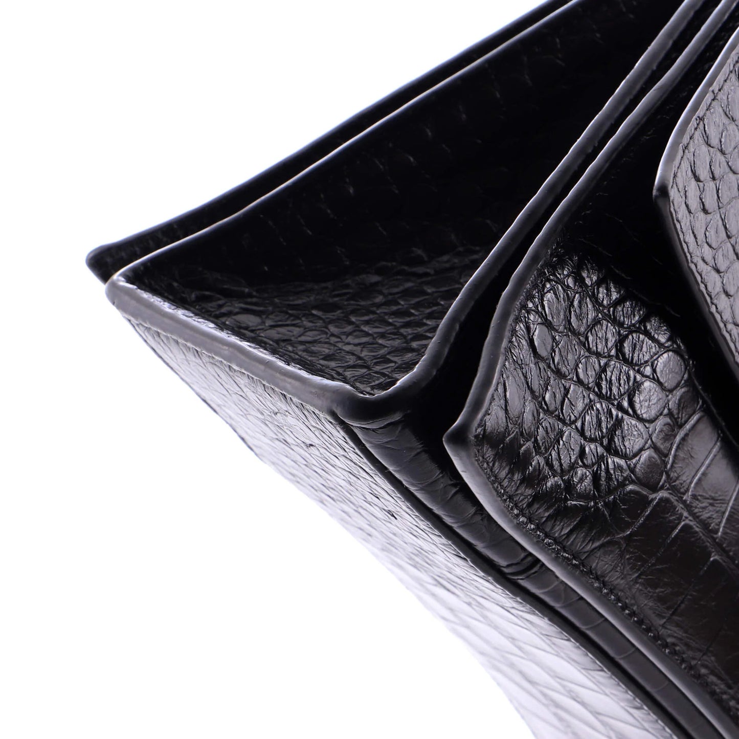 Balenciaga Crush Chain Flap Bag Leather Medium