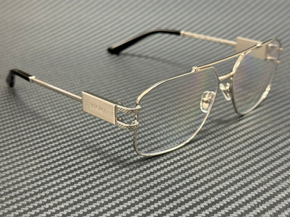 Versace Ve1302 1000 Silver Men'S 57 Mm Eyeglasses