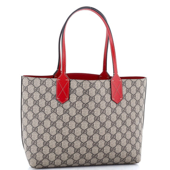 Gucci Reversible Tote Gg Print Leather Small