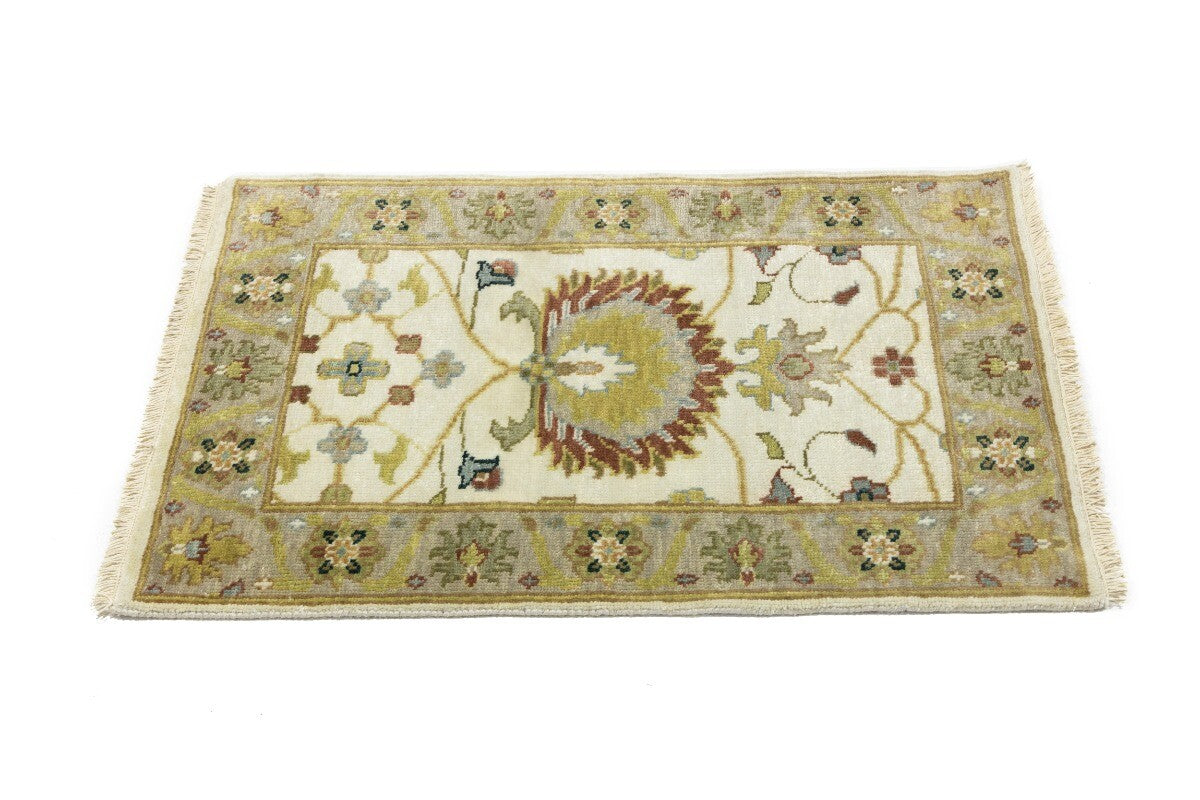 Peshawar Osh Chobi Oriental Rug 2X3 ft Small