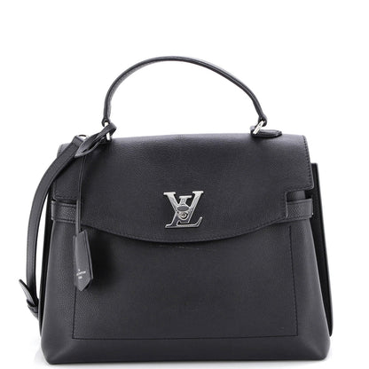 Louis Vuitton Lockme Ever Handbag Leather Mm
