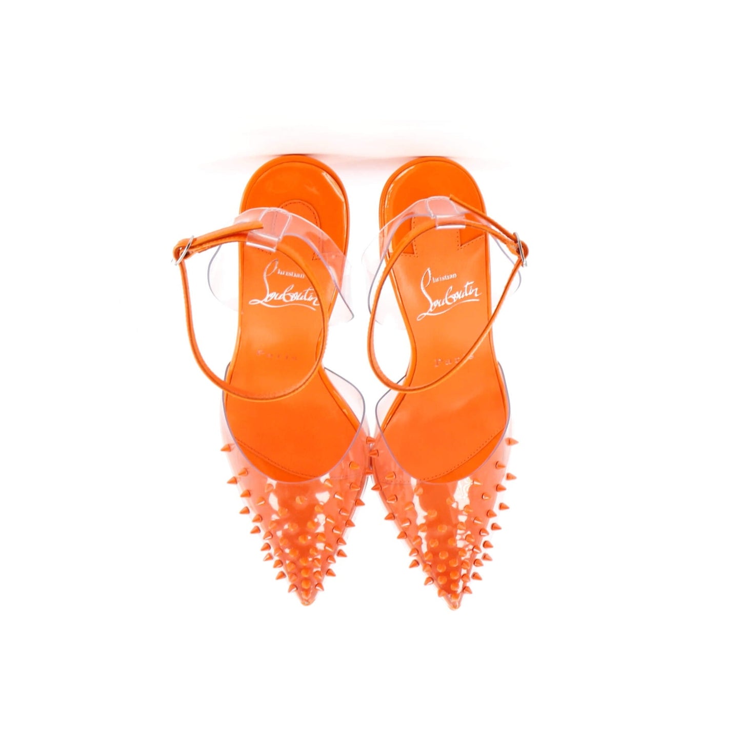 Christian Louboutin Women'S Spikoo Pumps Pvc 100