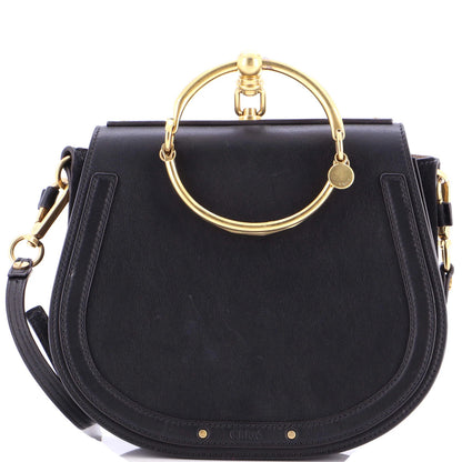 Chloe Nile Crossbody Bag Leather Medium