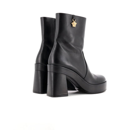 Versace Women'S Medusa Platform Boots Leather