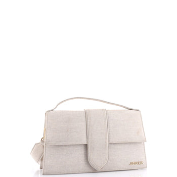Jacquemus Le Bambinou Flap Bag Linen