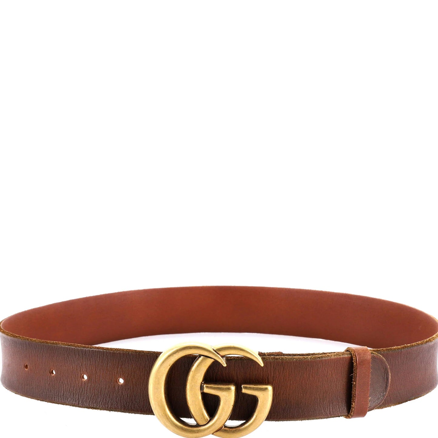 Gucci Gg Marmont Belt Leather Wide