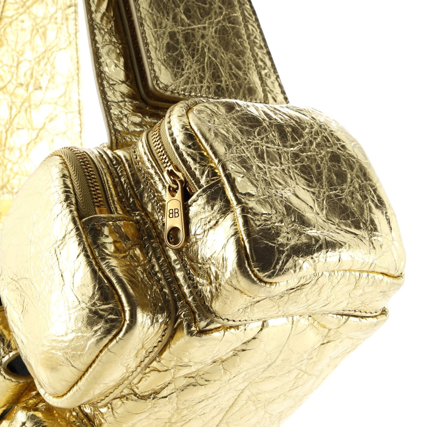 Balenciaga Superbusy Multi-Pocket Sling Bag Leather Small