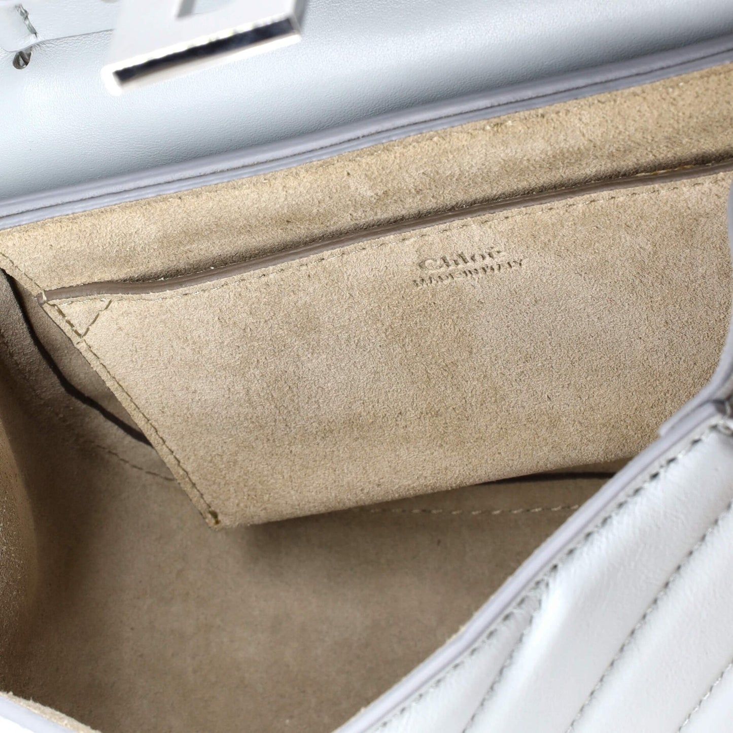 Chloe Drew Bijou Crossbody Bag Quilted Leather Small