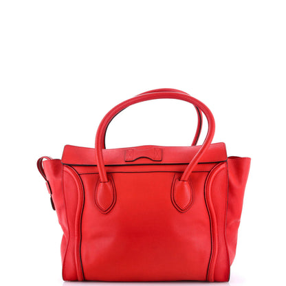 Celine Shoulder Luggage Bag Leather