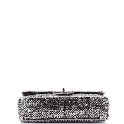 Chanel Classic Single Flap Bag Sequins Medium