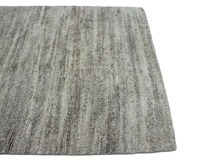 Handmade Contemporary Rug Modern Plush Oriental