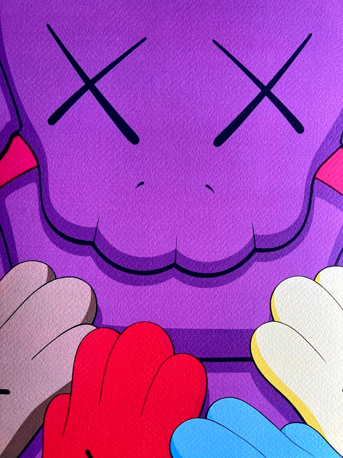 Kaws Lithograph Mori Art Museum Coa Limited Edition Rare 200 Ex