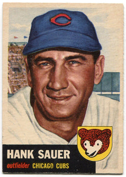 Hank Sauer 1953 Topps Card