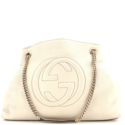 Gucci Soho Chain Strap Shoulder Bag Leather Medium