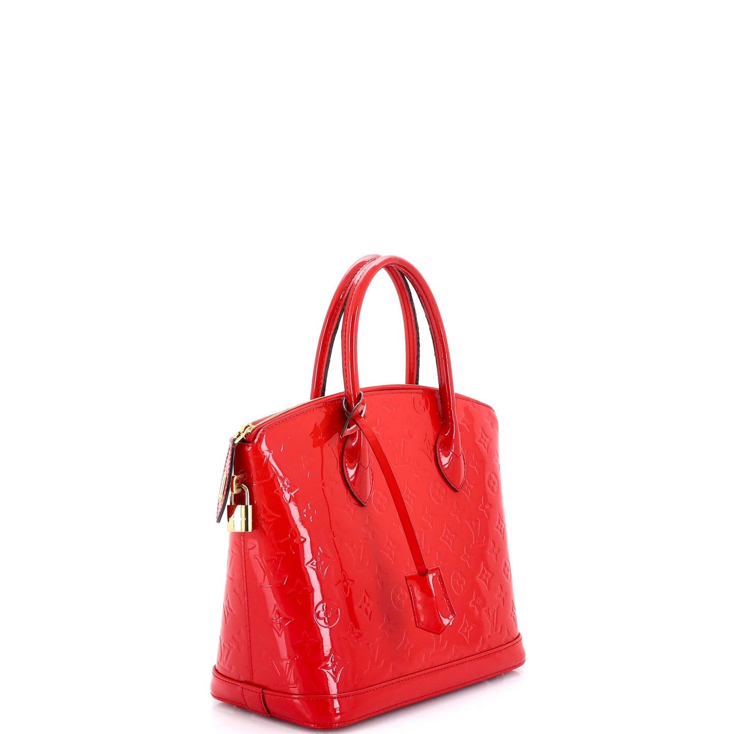 Louis Vuitton Lockit Handbag Monogram Vernis Pm