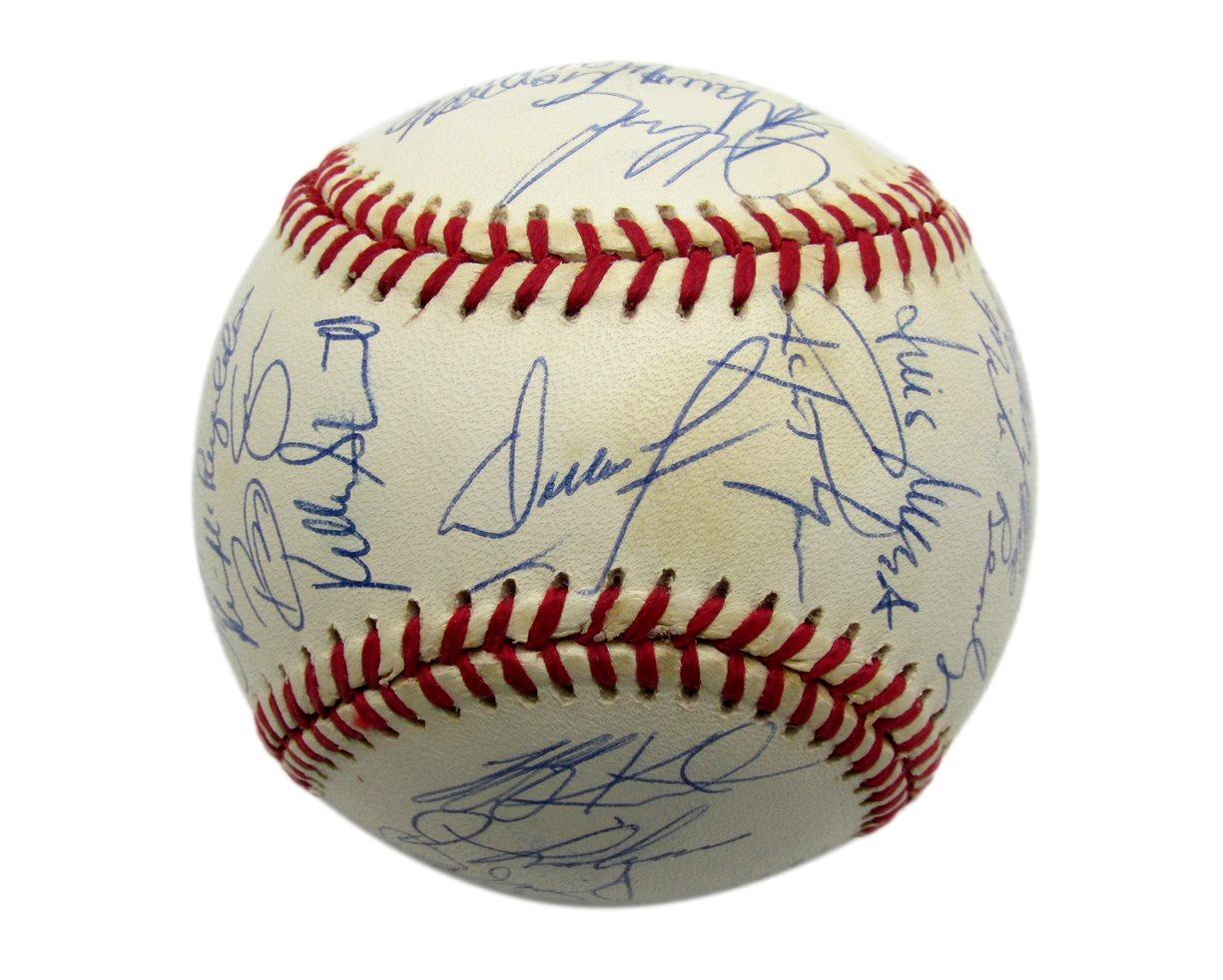 1994 Mets Team Autographed By 30 Green Saberhagen Kent Onl Baseball 182808