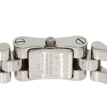 Gucci Square Face Watches 2305L Stainless Steel/Stainless Steel Ladies