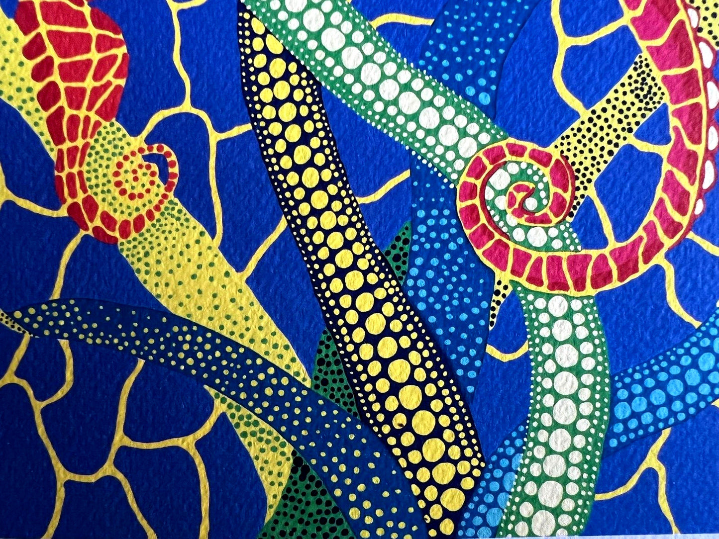 Yayoi Kusama Lithograph Mori Museum Coa Hand Numbered 200 Exe