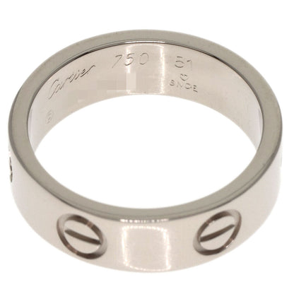 CARTIER   Ring love ring #51 K18 White Gold