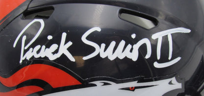 Patrick Surtain Signed/Auto Mini Football Helmet Denver Broncos Prova 200064