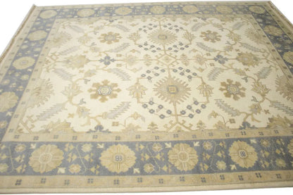 8X10 Ft Handmade Vintage Oriental Rug Muted