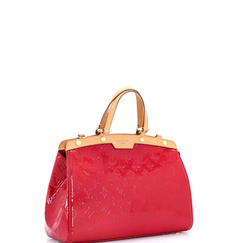Louis Vuitton Brea Handbag Monogram Vernis Mm