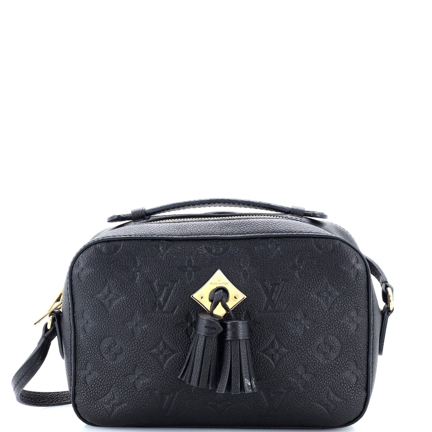 Louis Vuitton Saintonge Handbag Monogram Empreinte Leather