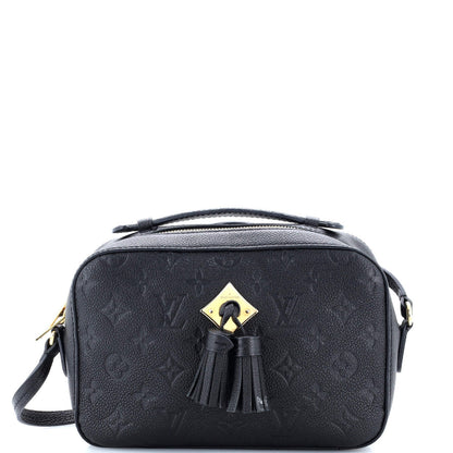 Louis Vuitton Saintonge Handbag Monogram Empreinte Leather