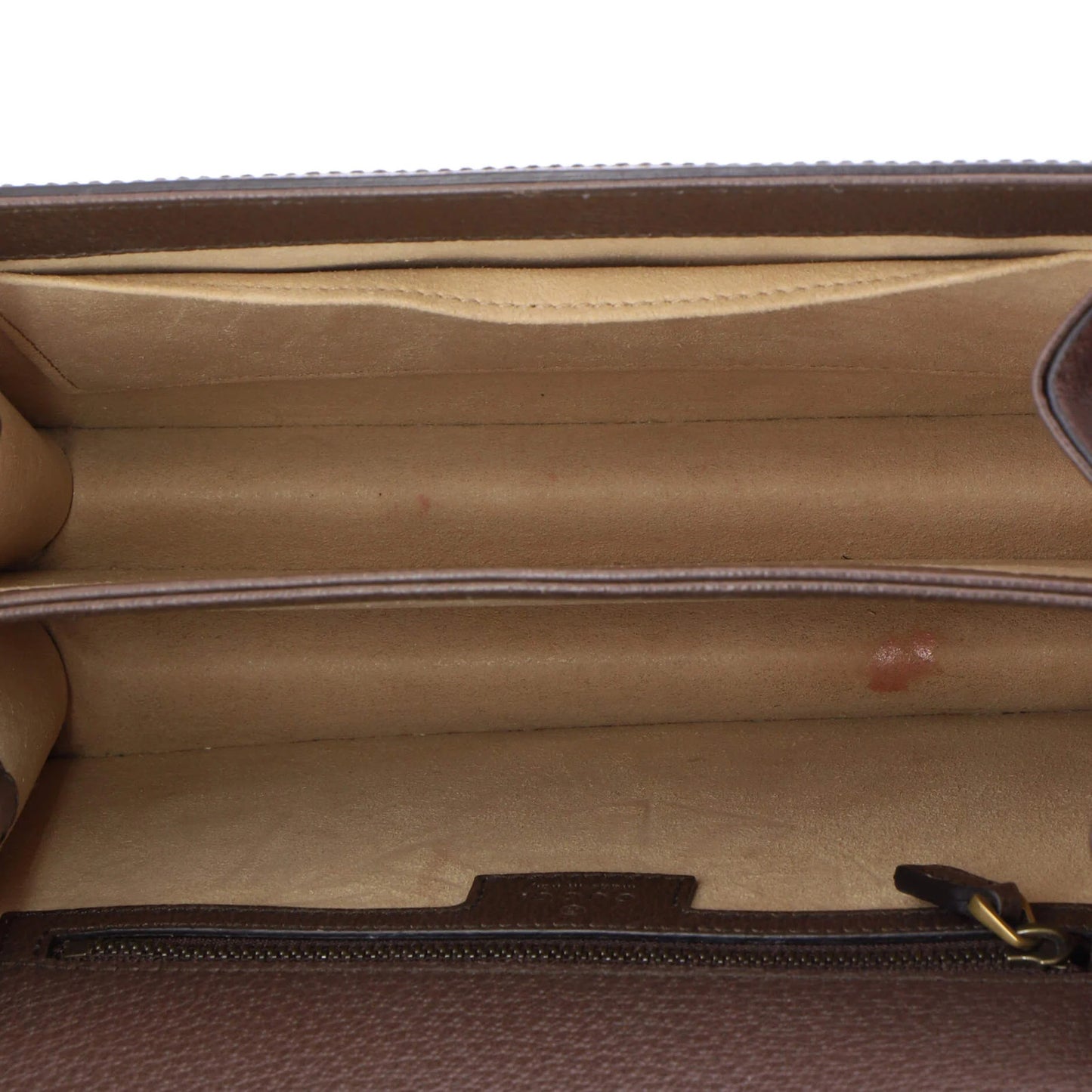 Gucci Ophidia Flap Top Handle Bag Gg Coated Canvas Small