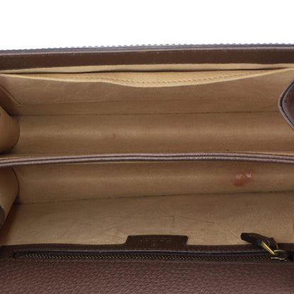 Gucci Ophidia Flap Top Handle Bag Gg Coated Canvas Small