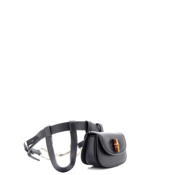 Mini Gucci Bamboo 1947 Belt Bag Leather