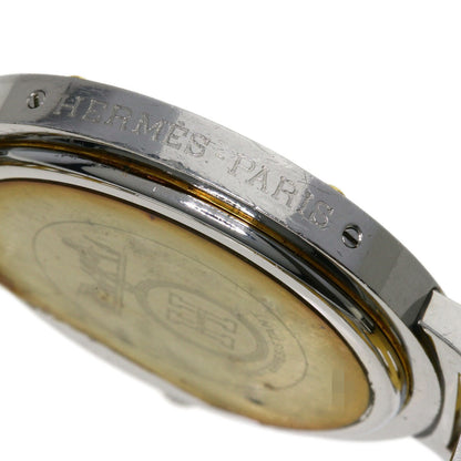 HERMES Clipper Old Belt Watches  Stainless